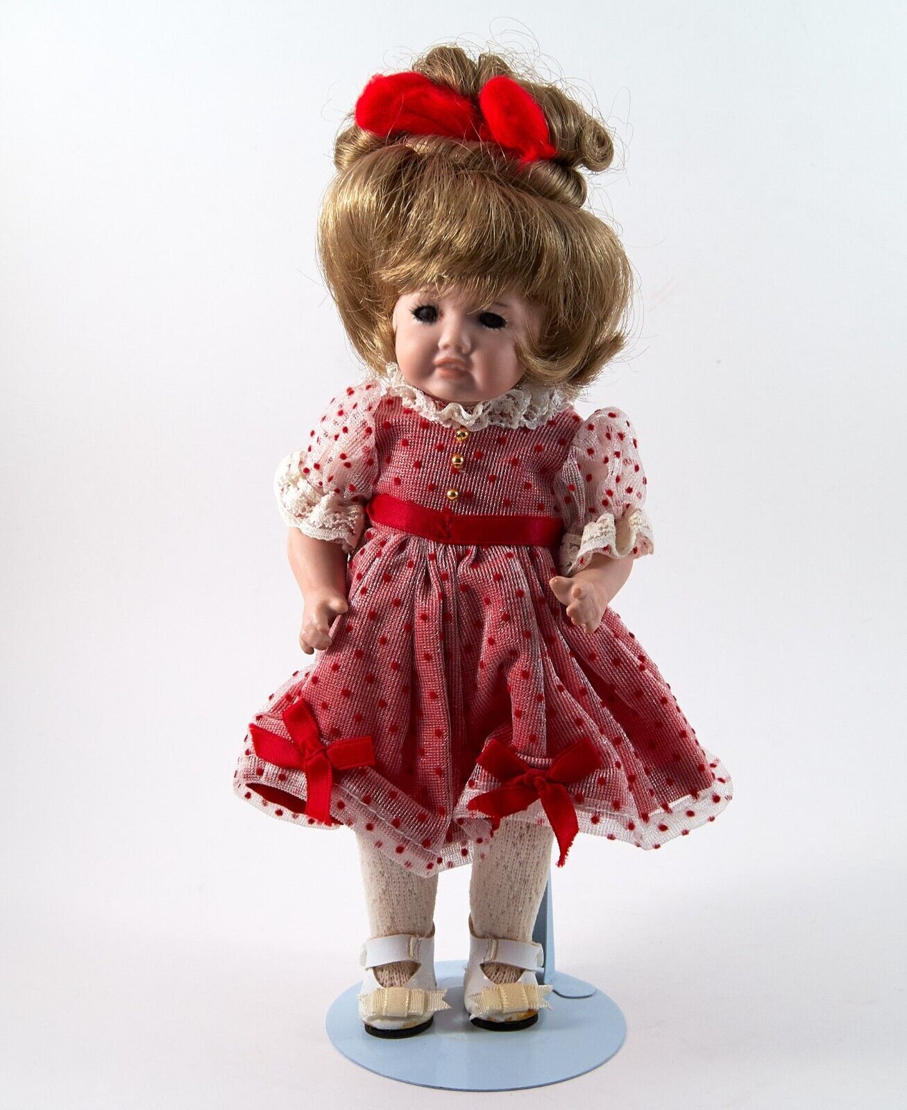 Vogue Porcelain Doll 10" with Stand Vintage 1985 Rare - $12.99