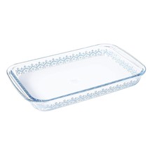 Spice By Tia Mowry 3.1 Quart Spicy Cloves Glass Rectangular Baker - £49.64 GBP