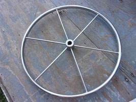 316 Stainless Sailboat Steering Wheel 24” For 1” Straight Shaft - $3,638.48 MXN
