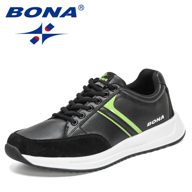 Best Sneakers BONA 2024 New Designers Vulcanize Shoes Men  Casual Shoes Male Loa - £64.37 GBP