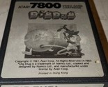 Atari 7800 Dig Dug Tested  - $24.70