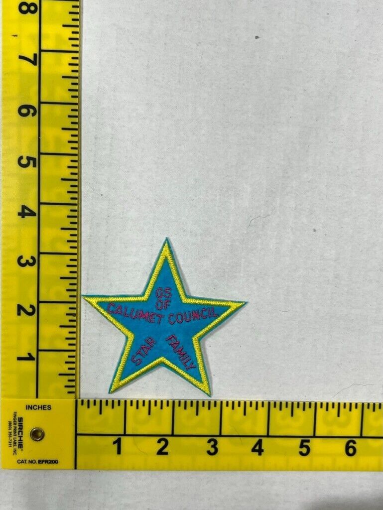 GS Of Calumet Council Star Family GSA Girl Scout Patch - $9.90