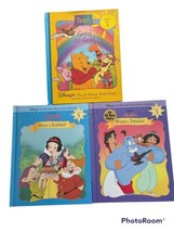 Disney’s Story time Treasures Library Snow White &amp; the 7 Dwarfs Aladdin &amp; Pooh - £9.73 GBP