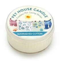 Pet House Candle Sunwashed Cotton Mini Case of 12 - £52.18 GBP