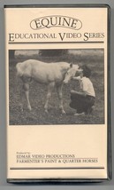 VHS--EQUINE EDUCATIONAL VIDEO SERIES-TODD PARMENTERS- Shoeing The Horse-... - $7.23