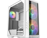 Cooler Master HAF 500 White High Airflow ATX Mid-Tower, Mesh Front Panel... - $180.89
