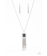 Paparazzi Shimmer Sensei Black Necklace - New - £3.52 GBP