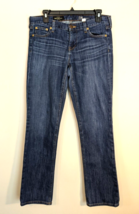 J Crew Womens Blue Denim Jeans Size 28 short/ w-32 i-30.5 Matchstick - $12.30