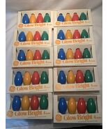 Lot of 10 (4 Packs) GE Glow Bright C9-CC Indoor/Outdoor Replacement Ligh... - $720.62 MXN