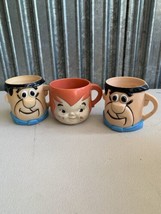Vintage 1970’s Fred Flintstone Vitamins Cartoon Advertising Mug Cup Fred... - $32.33