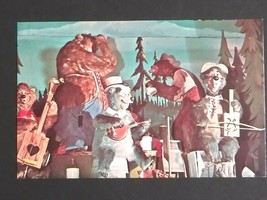 Walt Disney World Florida Country Bear Jamboree Musical UNP Postcard c1970s Blue - £3.92 GBP
