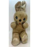 Vintage KUDDLE TOY COMPANY Plush Bunny Rabbit 13” Sitting Made In Japan ... - £27.92 GBP