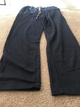 US Polo Assn Men&#39;s Pajama Lounge Pants Sleep Size Medium Blackish Bluish - £28.79 GBP