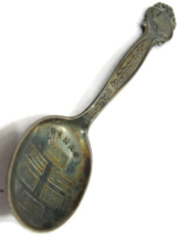 Texas Spoon Six Flags Sterling Silver 925 Norway TH Marthinsen Souvenir - £43.50 GBP