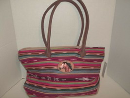 western inspired woven tote bag  $49.00  made in usa  - £36.40 GBP