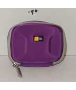 Case Logic Purple Digital Camera Bag Case 4&quot; x 2&quot; Neoprene with belt loop - $20.74 CAD