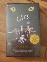 Cats The Musical VHS Music by Andrew Lloyd Webber 1998 Musical Broadway - £7.46 GBP