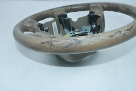 02-08 JAGUAR X TYPE BEIGE LEATHER STEERING WHEEL T3062 image 6