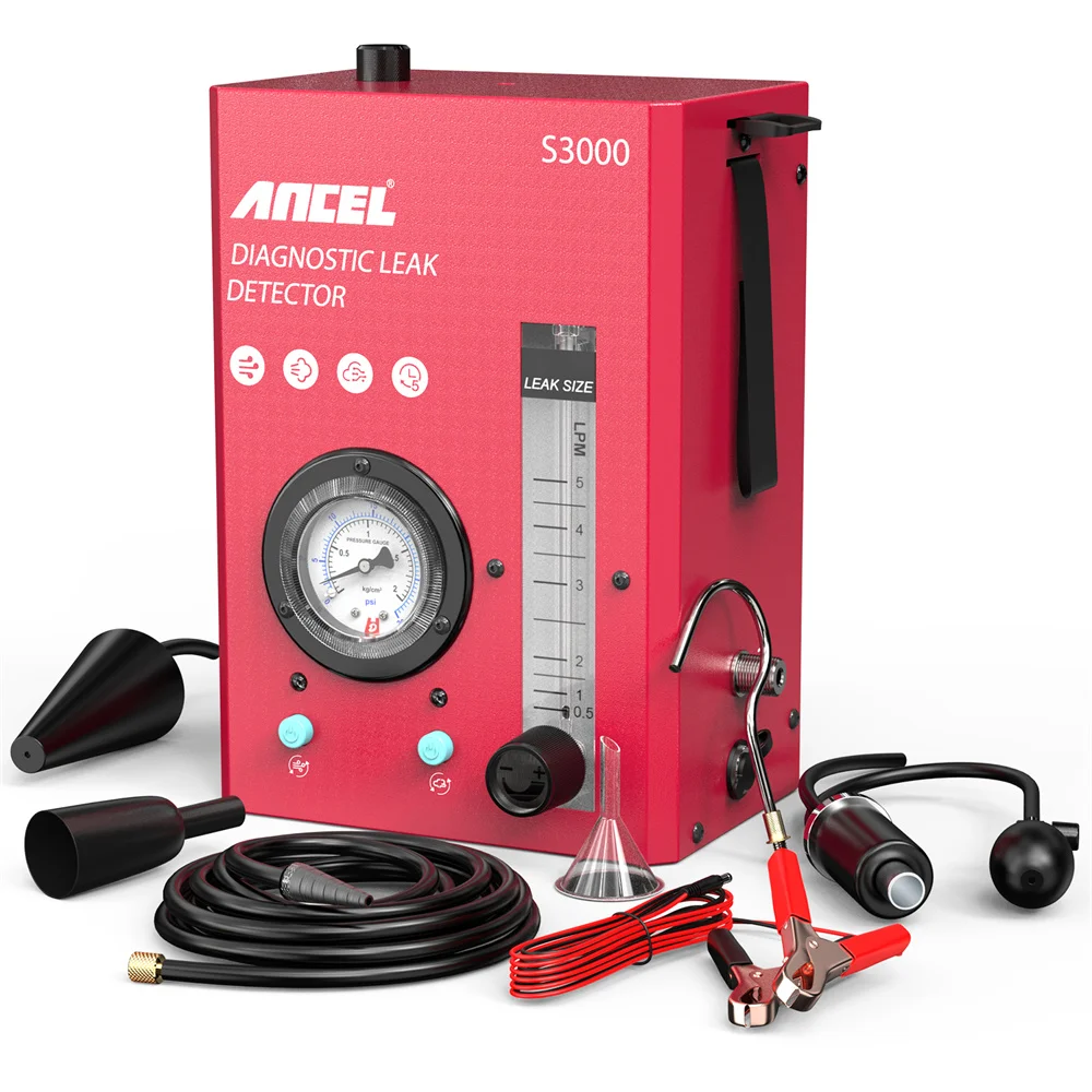 ANCEL S3000 Smoke Leak Tester EVAP Smoke hine Diagnostic Tool Vacuum Fue... - £326.32 GBP