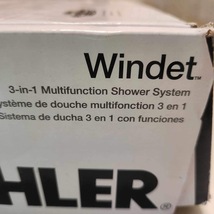 Kohler 27971-G-BL Windet 3 in 1 Showering Rail Combo - Matte Black - $360.90