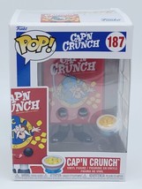Funko POP! Cap&#39;n Crunch Cereal Vinyl Figure New In Box #187 SEE PICS  - £7.60 GBP