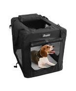 JESPET Soft Dog Crates Kennel, 3 Door Soft Sided Folding Travel Pet Carr... - $1,520.35 MXN