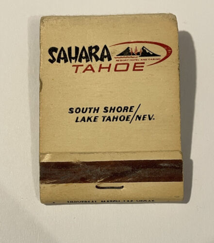 Matchbook Sahara Tahoe Hotel The Mint Las Vegas, Nevada Matches - $4.36