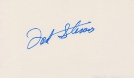 Senator Ted Stevens (d. 2010) Signed Autographed 3x5 Index Card - $39.99