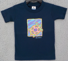 NAVY BLUE GRAPHIC T-SHIRT YOUTH SZ XS (2/4) SEA TURTLE WISCONSIN DELLS NWOT - $9.99