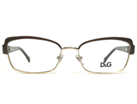 Dolce &amp; Gabbana Brille Rahmen D&amp;G5102 1101 Schildplatt Brown Gold 51-16-135 - £74.38 GBP