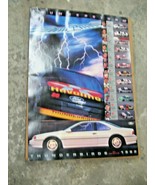 28&quot;x20&quot; 1992 Ford Thunderbird S/C NASCAR Thunderstorm Racing Poster NOS ... - $23.16 CAD