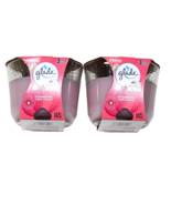 2 Pack Glade Strawberry Cake Shake 6.8oz 3 Wick Candle Essential Oil Inf... - $581.50 MXN