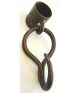 Antique Wrought Iron Hook-Hardware 151W-Rustic Decor-7 3/4&quot; total - €55,64 EUR