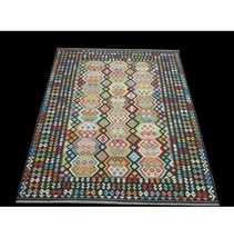 Stunning 8x10 Hand-Knotted Flat Weave Kilim Rug PIX-29313 - £940.79 GBP