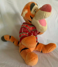 Hallmark Tigger 10&quot; Plush Ugly Christmas Sweater Stuffed Animal Tiger Ho... - $17.99