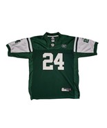 #24 NEW York Jets Revis green Reebok sewn NFL football Jersey youth XL H... - £24.62 GBP