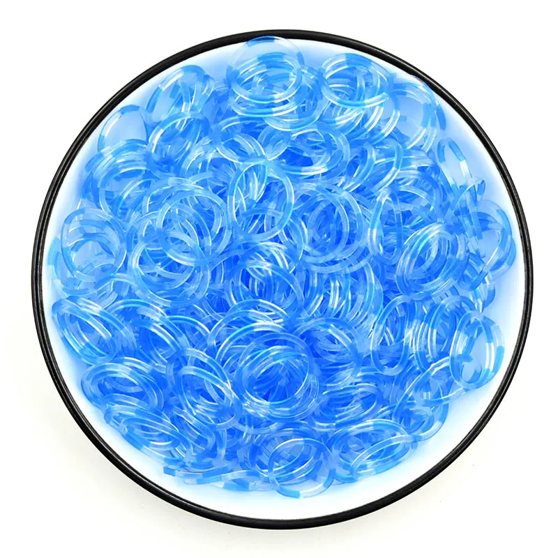 600pcs Colorful Rubber Loom Bands Refill Kit for Boy Girl DIY Craft Gift... - €9,68 EUR