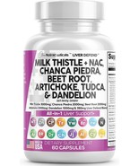 Milk Thistle 3000mg NAC Chanca Piedra 2000mg Beet Root 2000mg Artichoke ... - $70.97 CAD