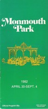 1982 - July 5th - Monmouth Park program in MINT Condition - £15.96 GBP