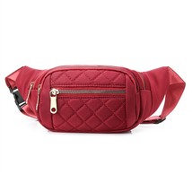 Women&#39;s Waist Bag Large Capacity Waterproof Belt Bags Designer Crossbody Chest B - £49.40 GBP