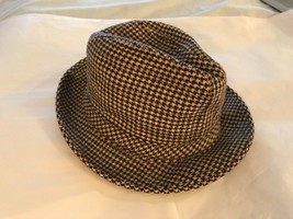 Vtg Resistol Sz 6 3/4 Self Conforming Wool Tweed Fedora Derby Hat. Lk Nw! Eeuc - £18.99 GBP