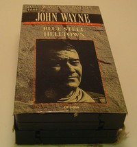 Blue Steel and Helltown VHS John Wayne double feature - Black and White - £5.78 GBP