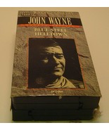 Blue Steel and Helltown VHS John Wayne double feature - Black and White - £5.78 GBP