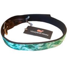 Sz 30 Vineyard Vines Boys Camo and Navy Belt Caribbean Green and Navy - £16.45 GBP