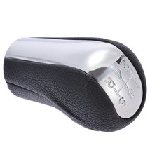For  1PC 5 Speed R Scheme Gear Stick Shift Knob Leather + ABS Plating Lever Supp - £75.01 GBP