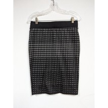 Maurices Stretchy Pencil Skirt Size S Light &amp; Dark Gray No Slit Small - £11.82 GBP