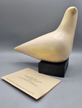 VTG 1960s &quot;The Dove&quot; MCM Stone Sculpture Signed Cleo Hartwig w/Authentic... - £332.78 GBP