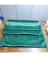 *2 Pack* NianEr Decorative Luxury Velvet Pillow Cover dark green 18 X 18 - $14.44 CAD