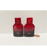 2 Tumi Kinetic [--:-- GMT] Eau de Parfum 25oz 7.5ml Splash Dabber Travel... - $54.86 CAD