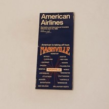 American Airlines Domestic &amp; International Timetable Effective April 15,... - £6.11 GBP